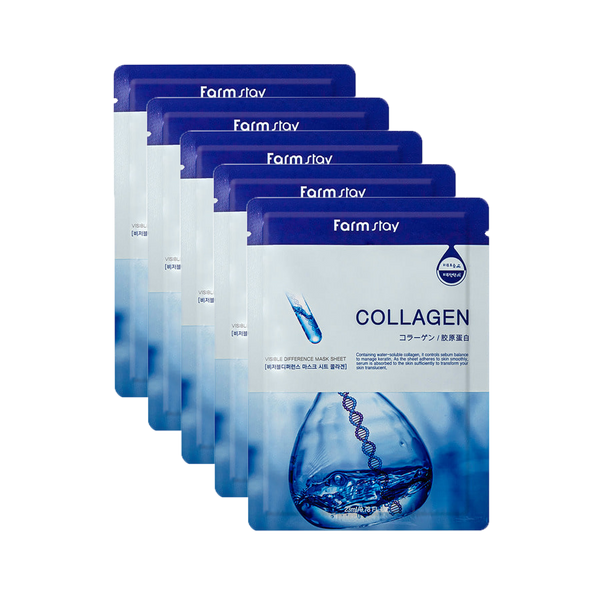 Daily care Mask sheets package : COLLAGEN (5pcs)